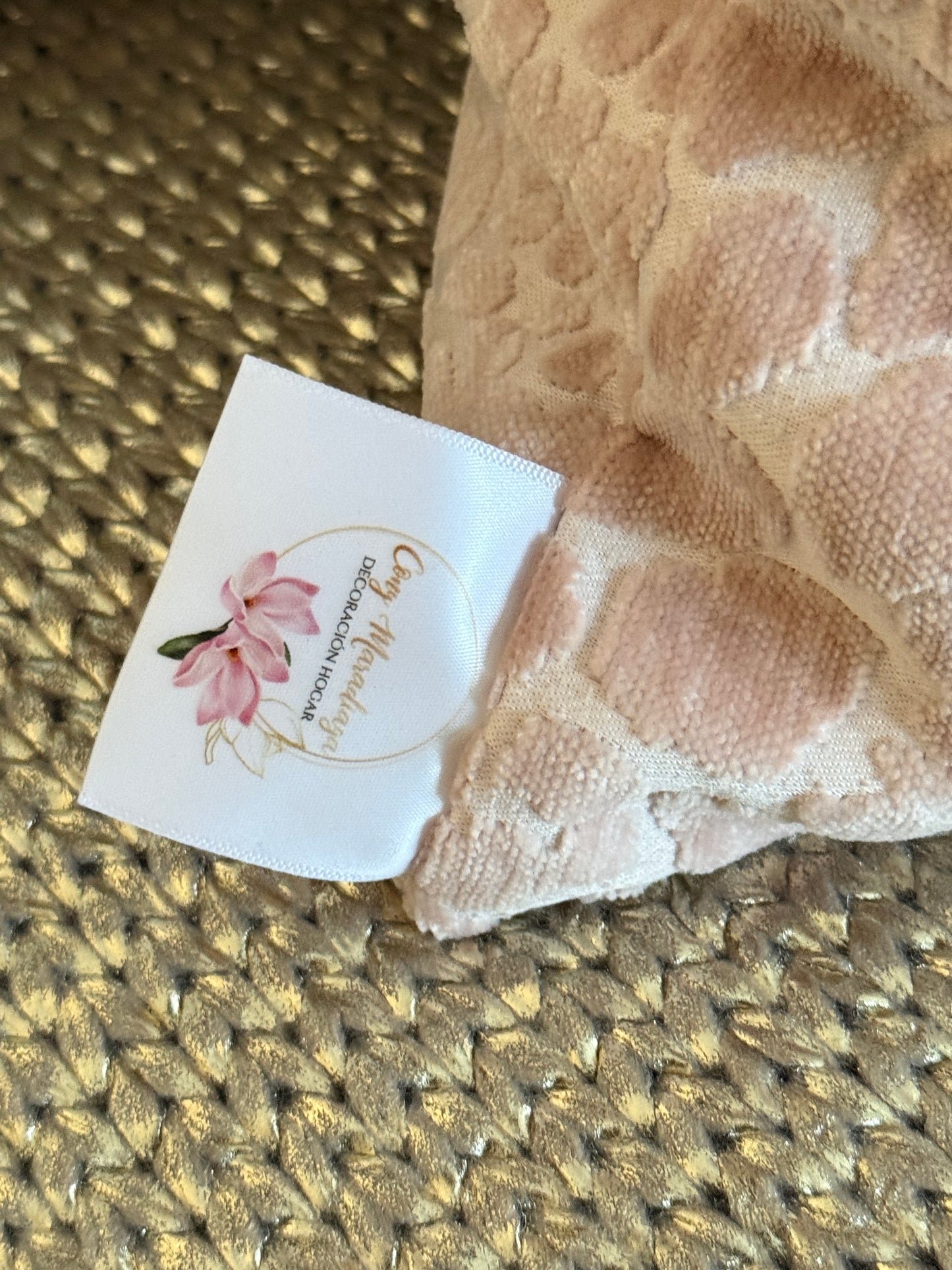 Textured Pillow cover 22” (2 Color available)