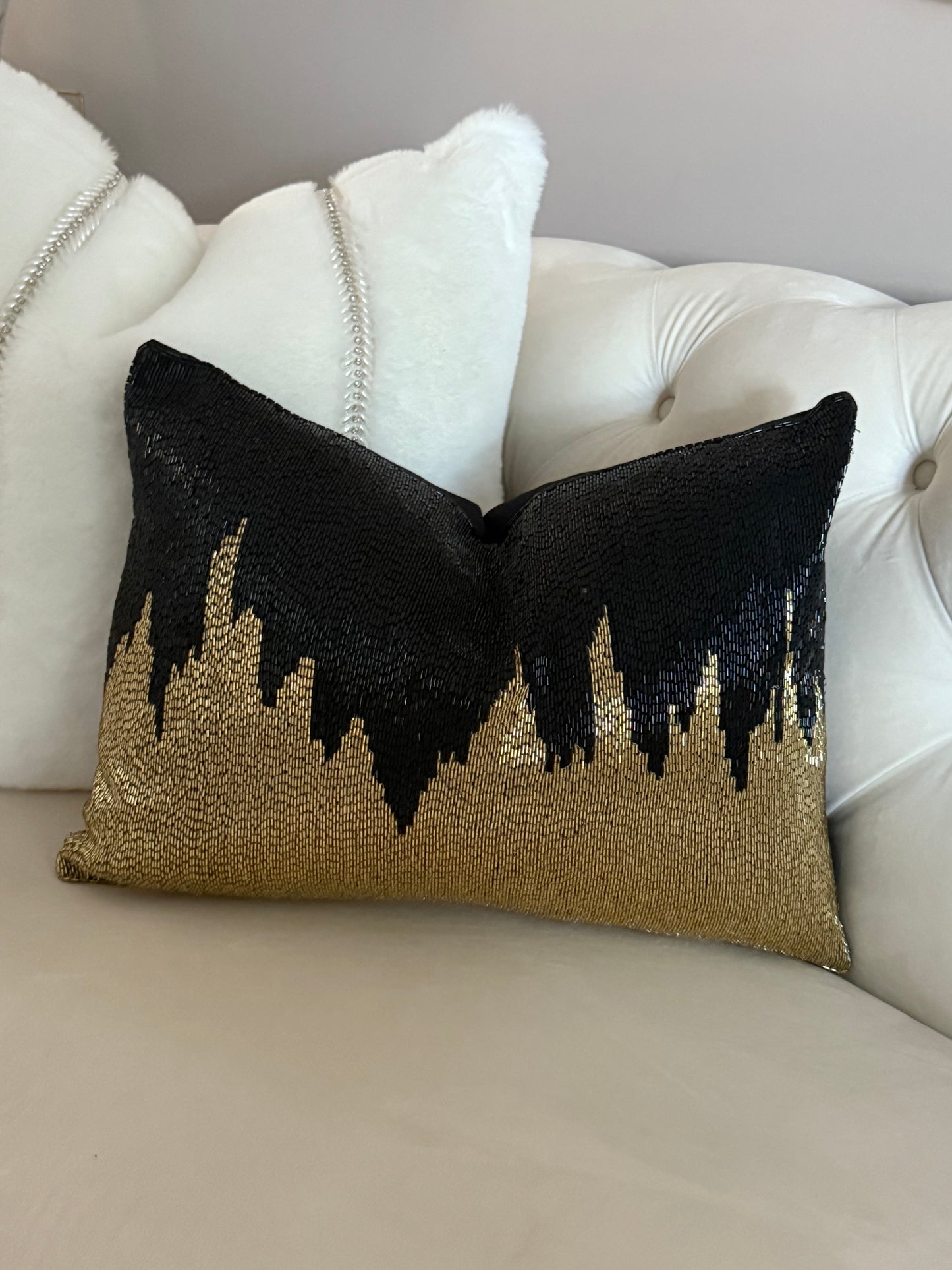 Black And Gold pillow