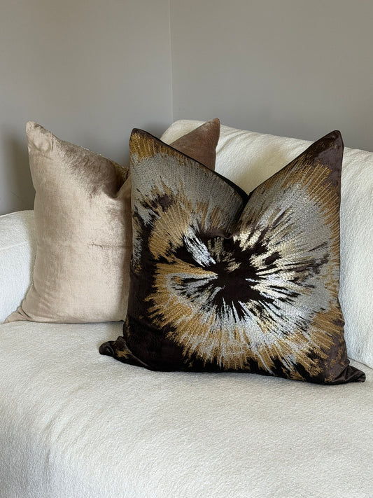 Zaha Chocolate Pillow