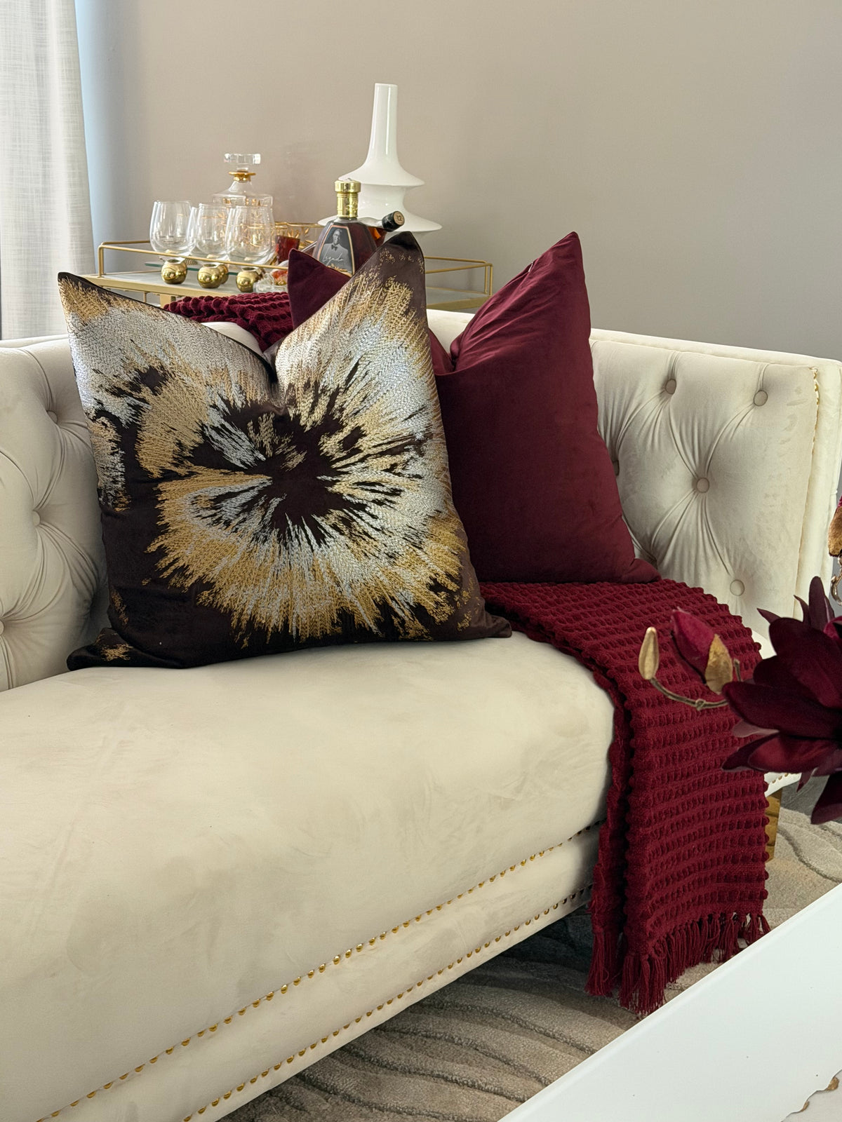 Zaha Chocolate Pillow