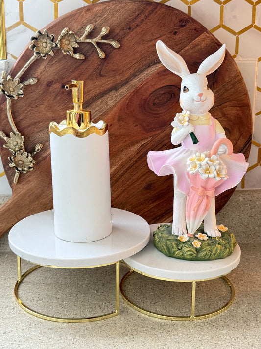 Bunny Girl Table statue . Two color available.