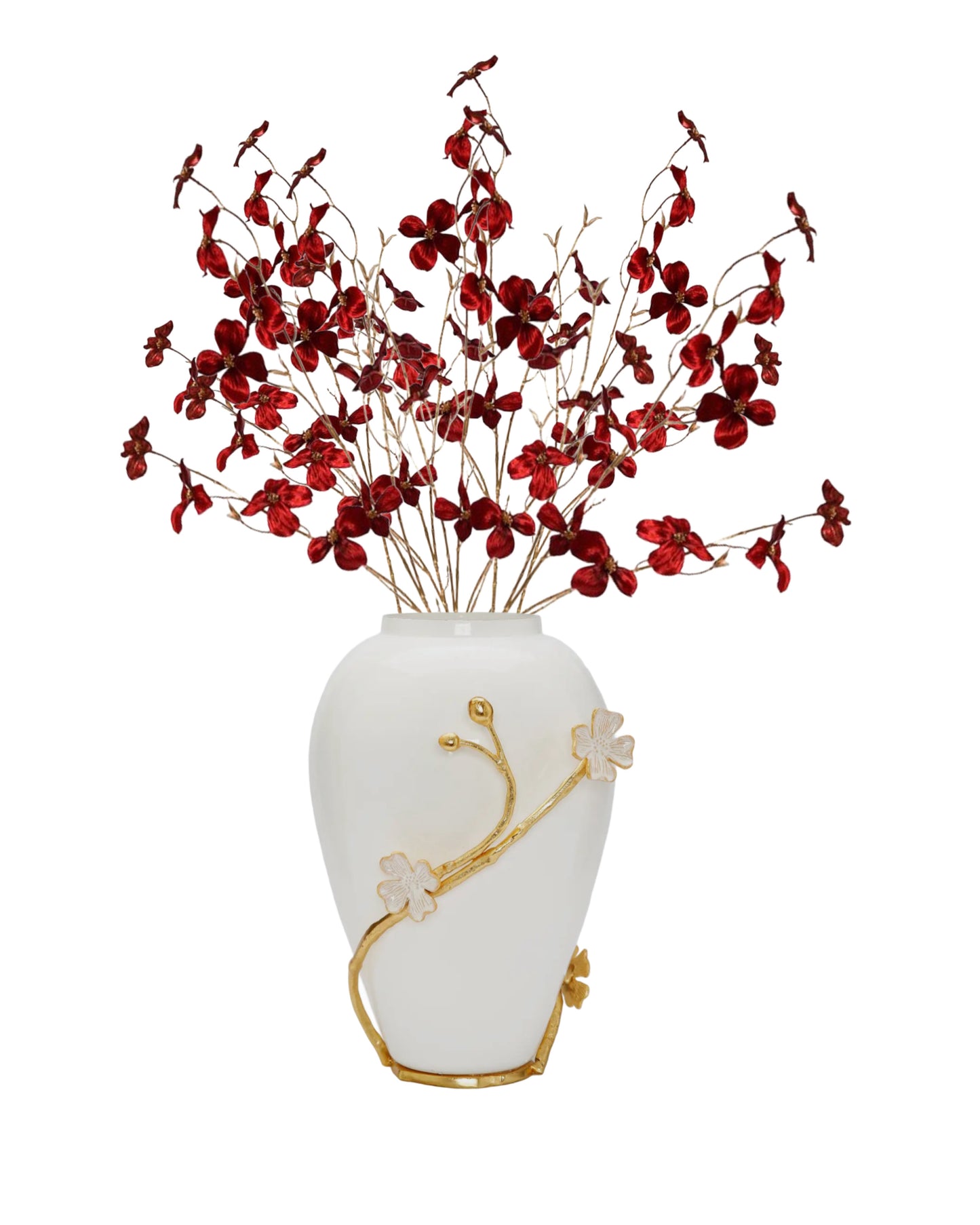 Set of 3 Velvet Spray Red