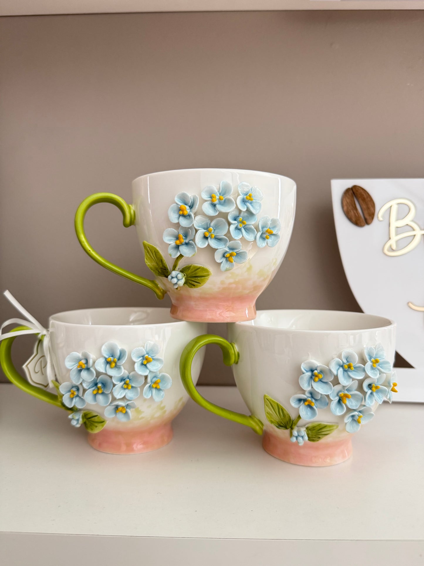 Decorative Coffee Mugs (3 styles available)