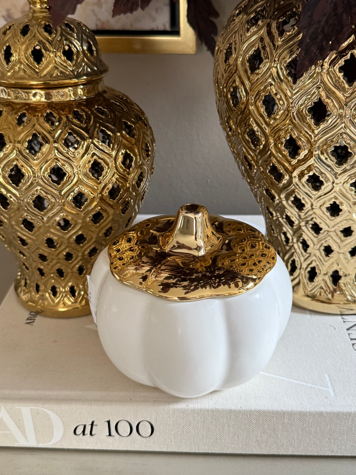 Cinnamon Pumpkin shaped Candle