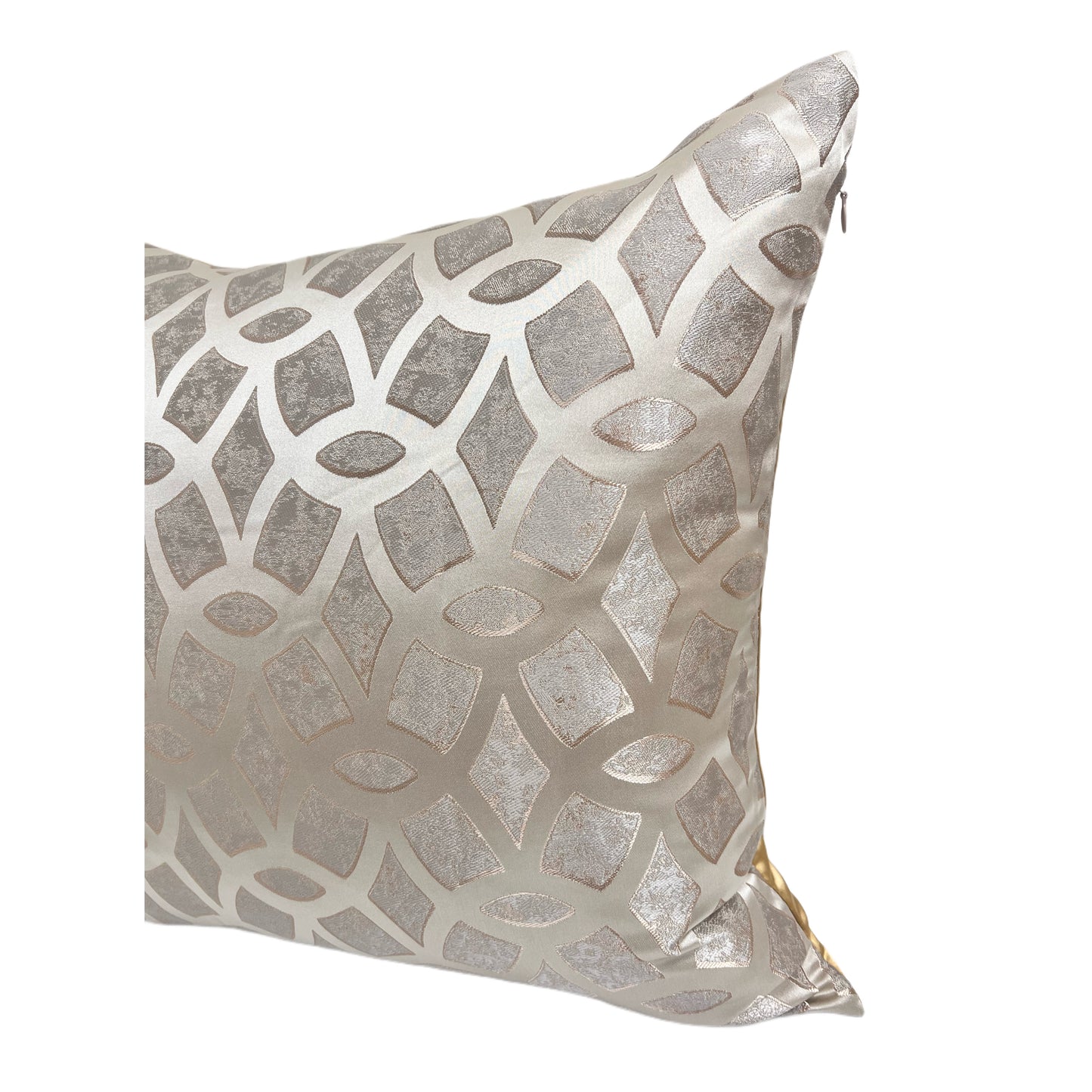 Champagne pillow cover