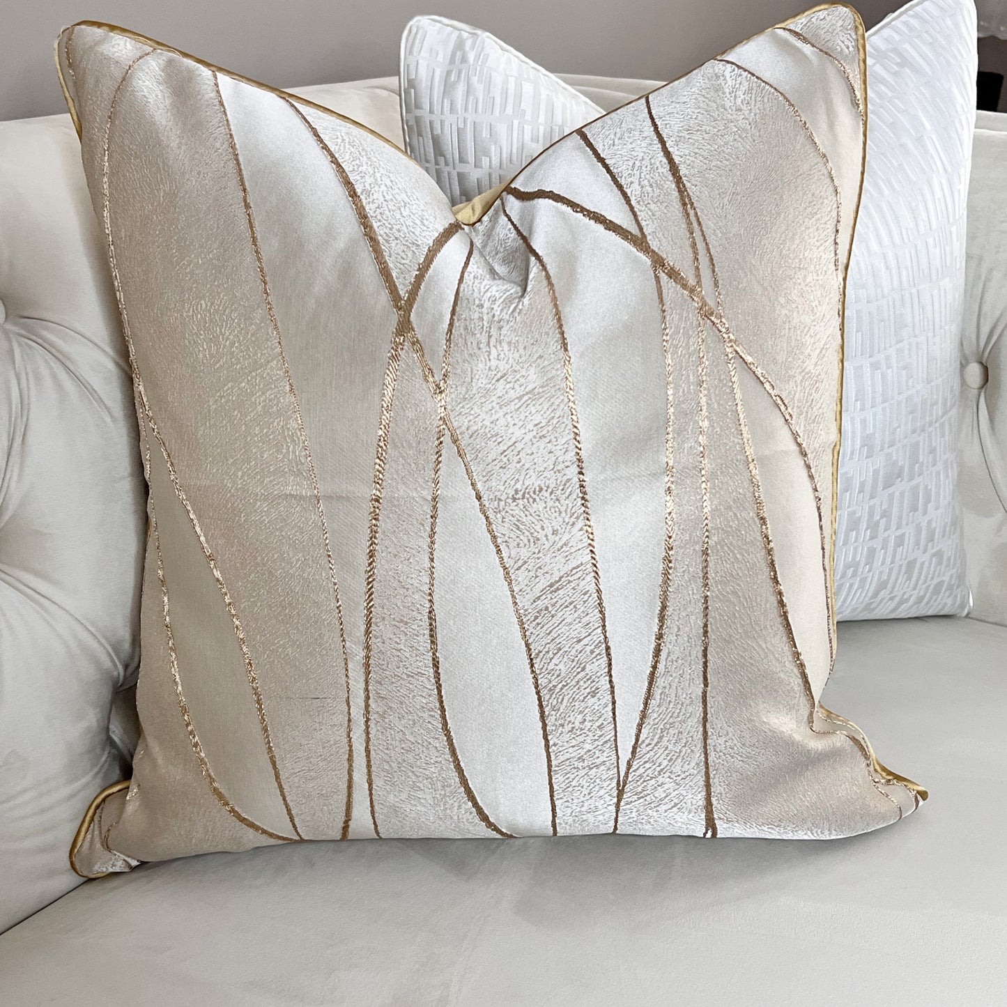 Beige Pillow Cover