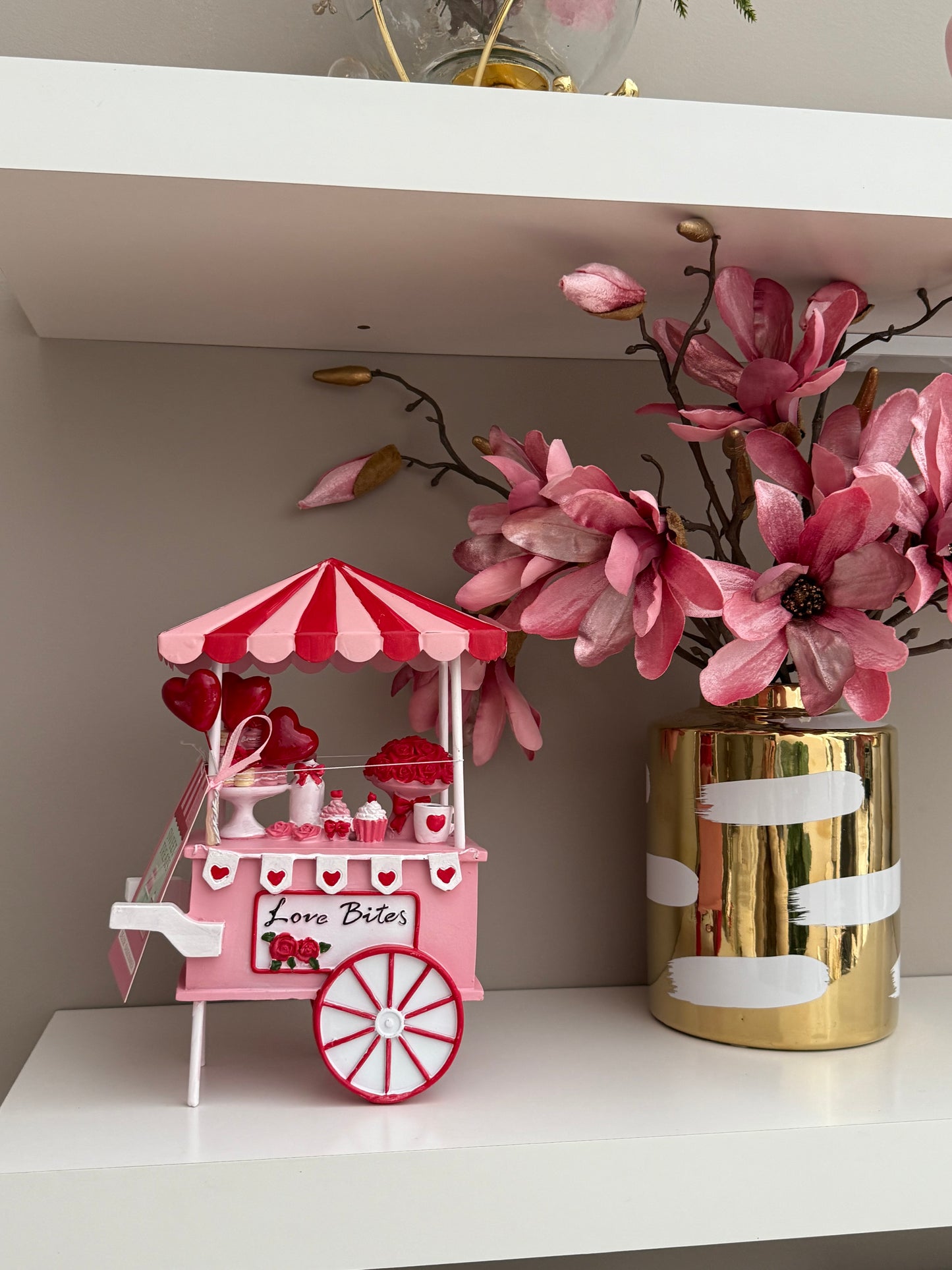 Love & Cupcakes Valentine's Day Sweets Cart