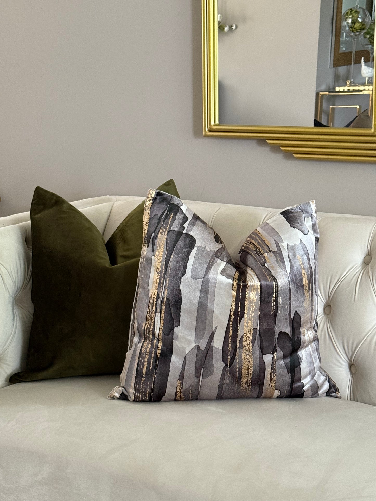 Black And Gold Pillow