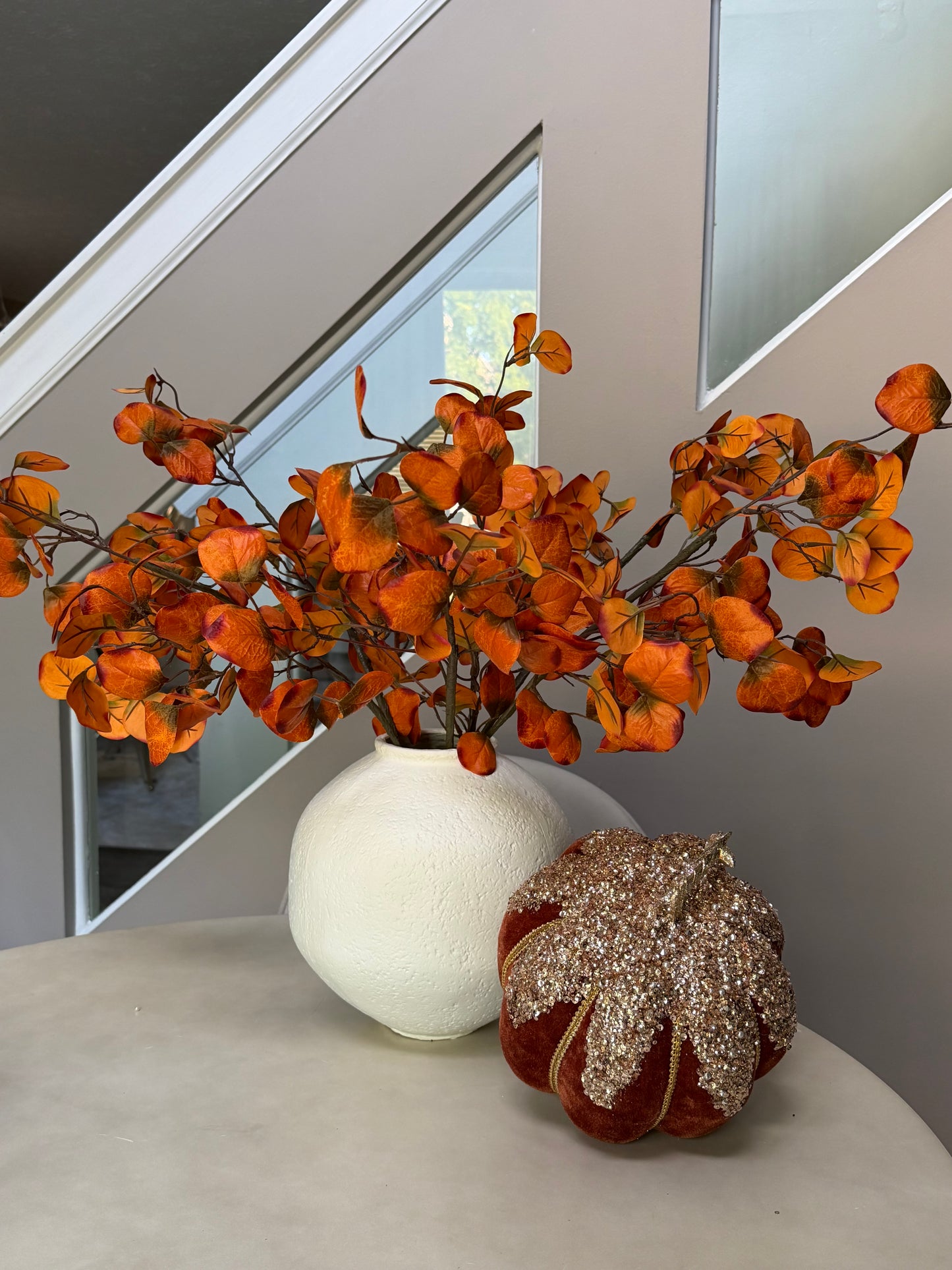 Fall eucalyptus Stems Two Tones available