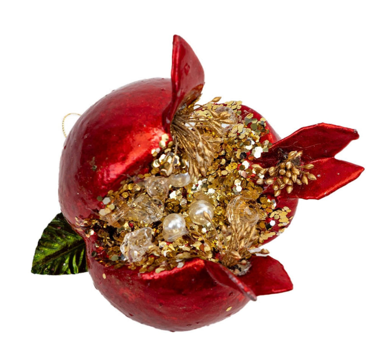 Pomegranate Open With Jewel set of 3